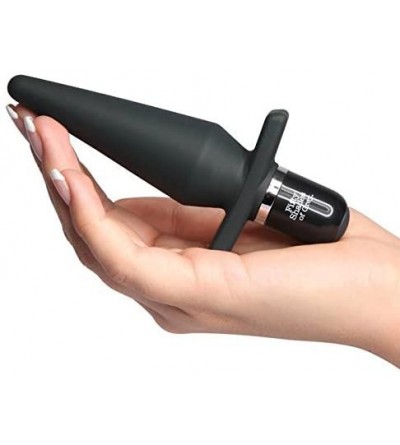 Anal Sex Toys Delicious Fullness Vibrating Butt Plug - CG11N7SI1KF $12.30