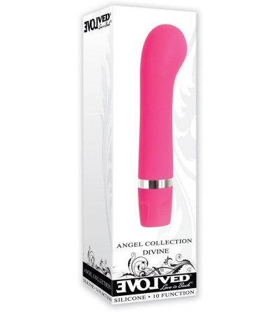 Vibrators Angel Collection Divine Personal G-spot Vibrator- Pink- 5 Inch - CM12FI1WCAH $19.83